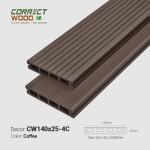 Sàn gỗ Correct Wood CW140X25-4C Coffee