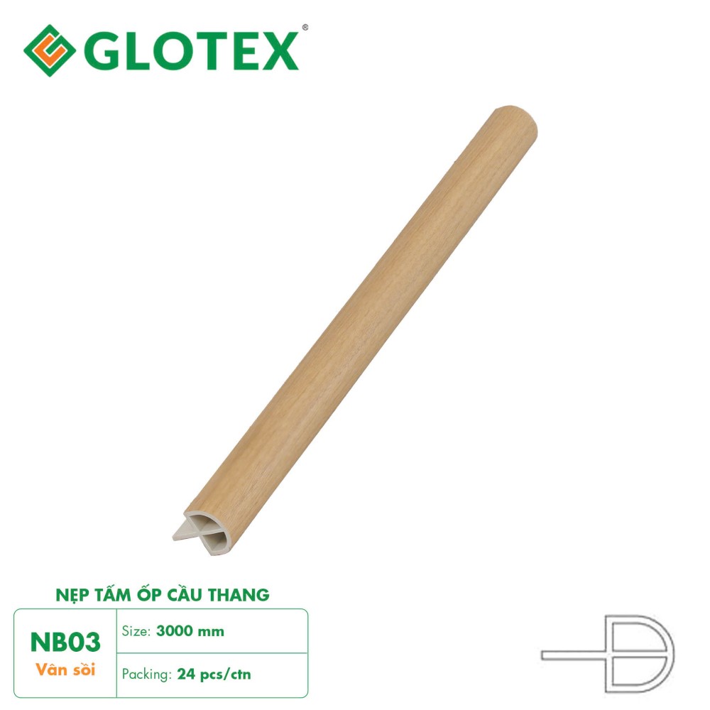 Nẹp Bậc Cầu Thang Glotex NB03