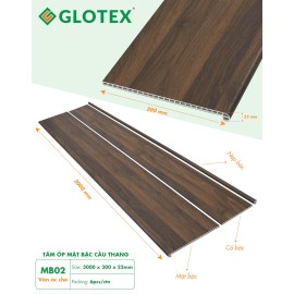 Mặt Bậc Cầu Thang Vân Óc Chó Glotex MB02