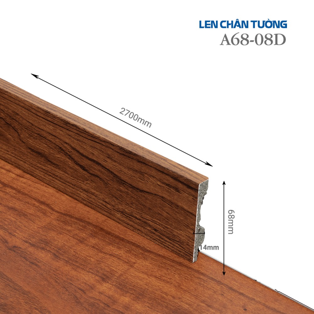 Len Tường Nhựa A68-08D