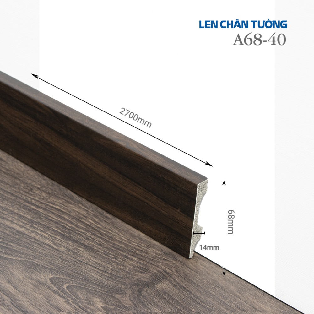Len Tường Nhựa A68-40
