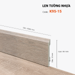 Len Tường Nhựa K95-15