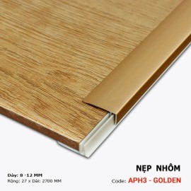 Nẹp Nhôm Kết Thúc APH3 - Golden
