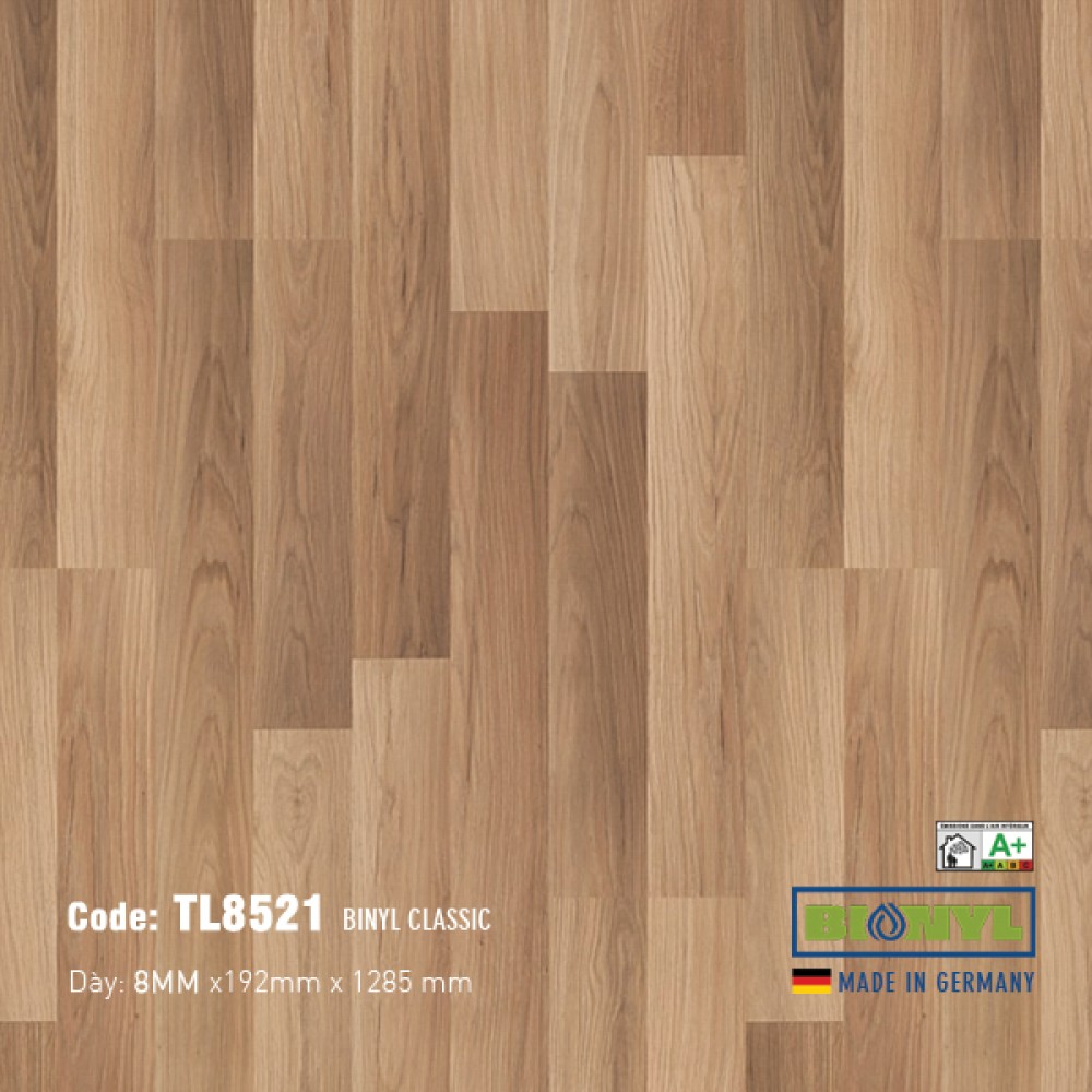 Sàn Gỗ Công Nghiệp Đức Binyl Classic TL8521
