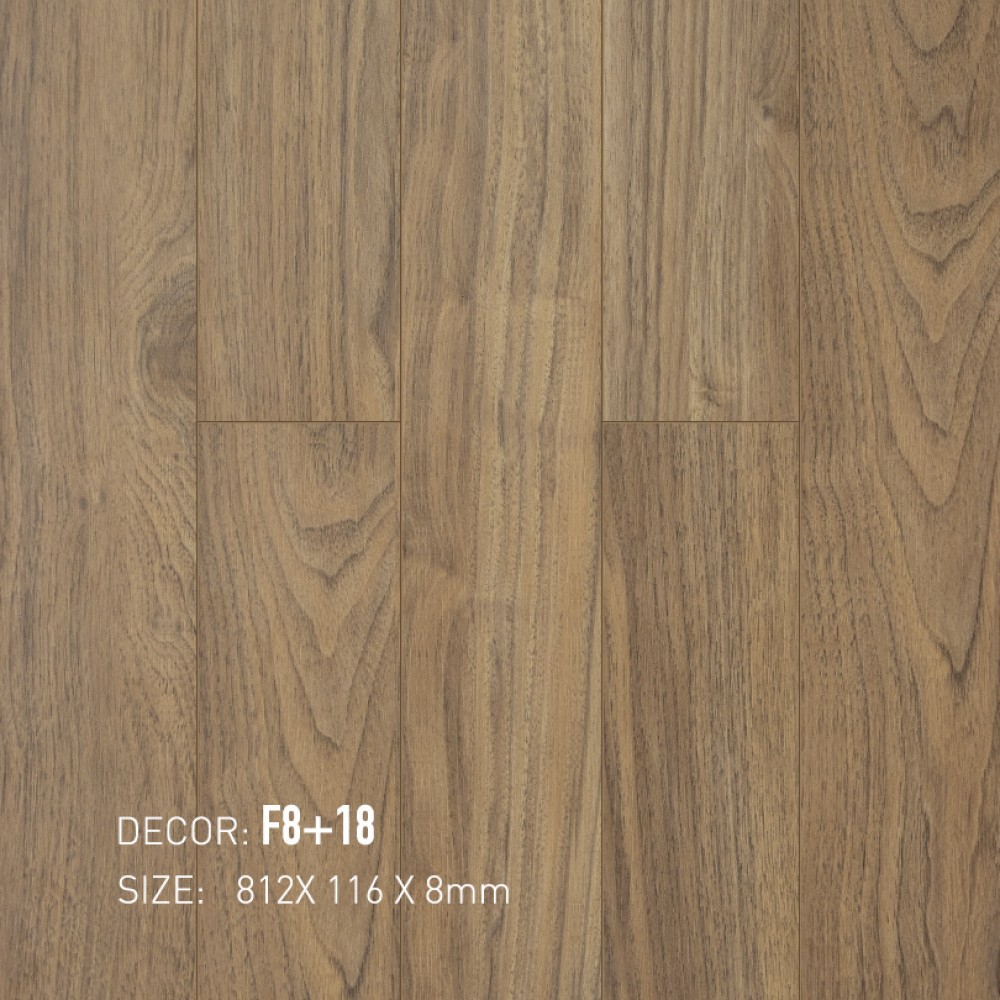 Sàn Gỗ Công Nghiệp F8+18