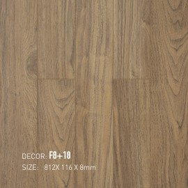 Sàn Gỗ Công Nghiệp F8+18