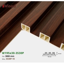 Tấm ốp lam sóng iWood 3S30P-10