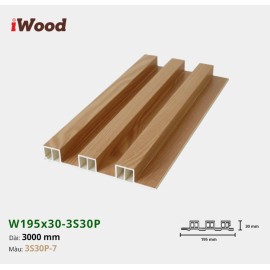 Tấm ốp lam sóng iWood 3S30P-7