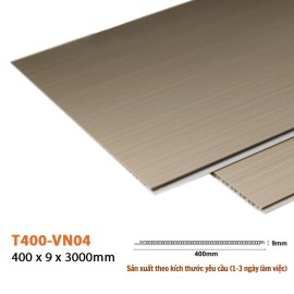 Tấm Ốp Phẳng SPC 400mm T400-VN04
