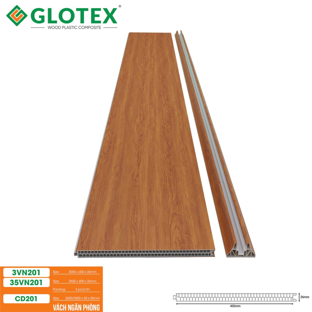 Vách Ngăn Phòng Glotex VN201