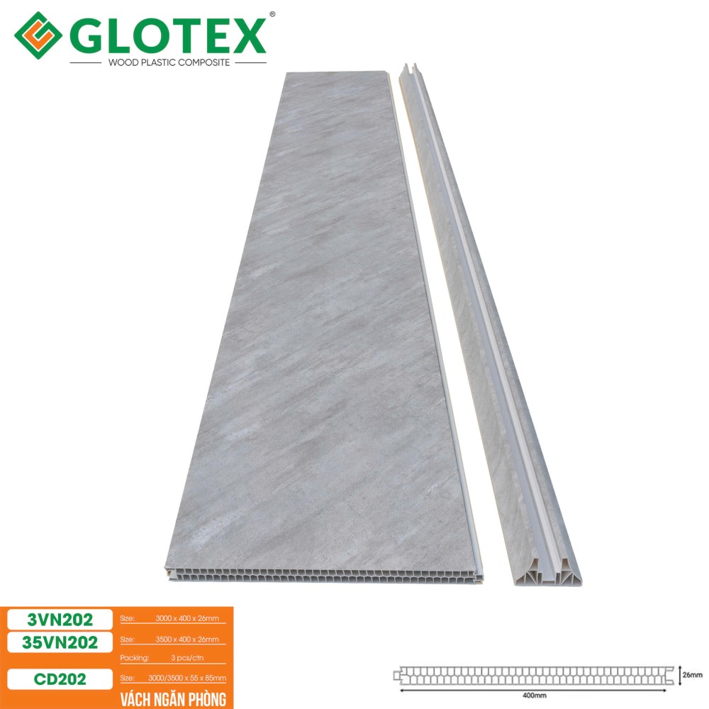 Vách Ngăn Phòng Glotex VN202